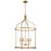 Savoy House Brookstone 6-Light Pendant, Warm Brass