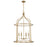 Savoy House Brookstone 6-Light Pendant, Warm Brass