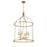 Savoy House Brookstone 6-Light Pendant, Warm Brass