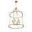 Savoy House Brookstone 6-Light Pendant, Warm Brass