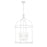 Savoy House Brookstone 6-Light Pendant, Bisque White