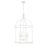 Savoy House Brookstone 6-Light Pendant, Bisque White - 3-7388-6-83