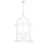 Savoy House Brookstone 6-Light Pendant, Bisque White