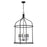 Savoy House Brookstone 6-Light Pendant, Matte Black - 3-7388-6-89