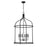 Savoy House Brookstone 6-Light Pendant, Matte Black