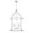 Savoy House Brookstone 6-Light Pendant, Satin Nickel