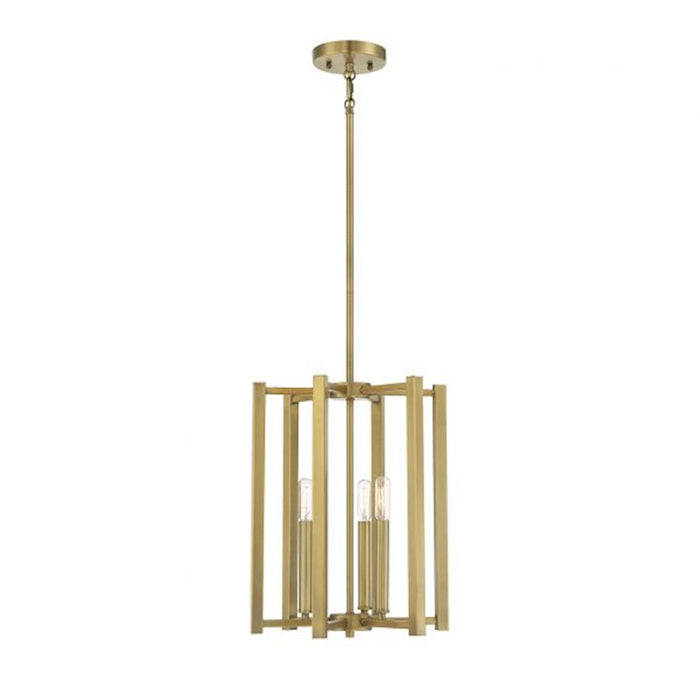 Savoy House Benson 3-Light Pendant, Warm Brass - 3-7700-3-322