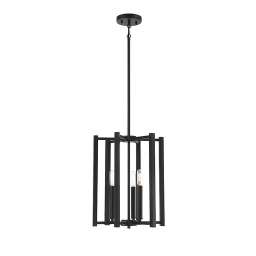 Savoy House Benson 3-Light Pendant, Matte Black