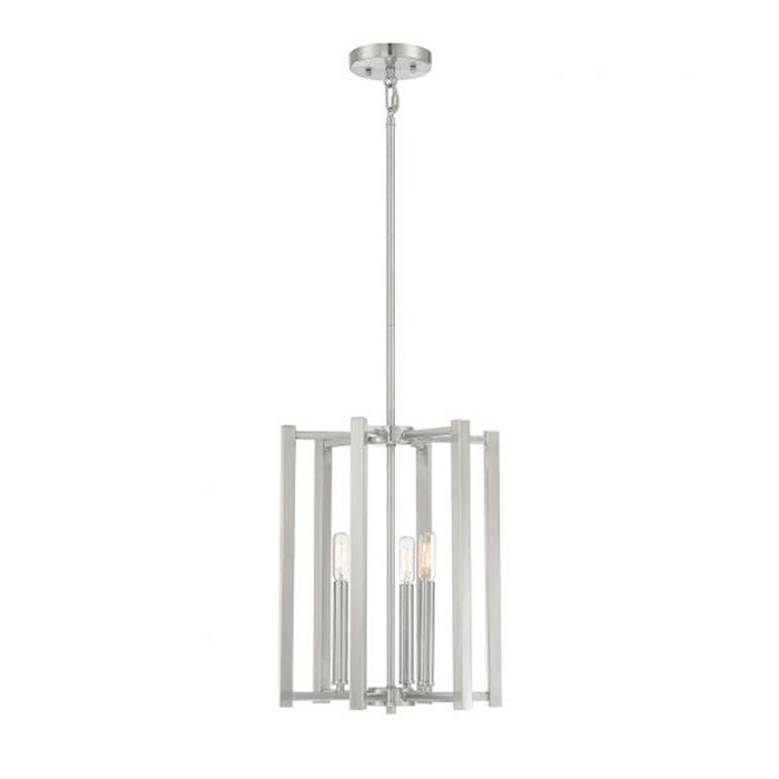 Savoy House Benson 3-Light Pendant, Satin Nickel - 3-7700-3-SN