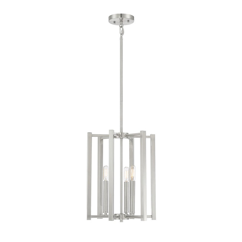 Savoy House Benson 3-Light Pendant, Satin Nickel