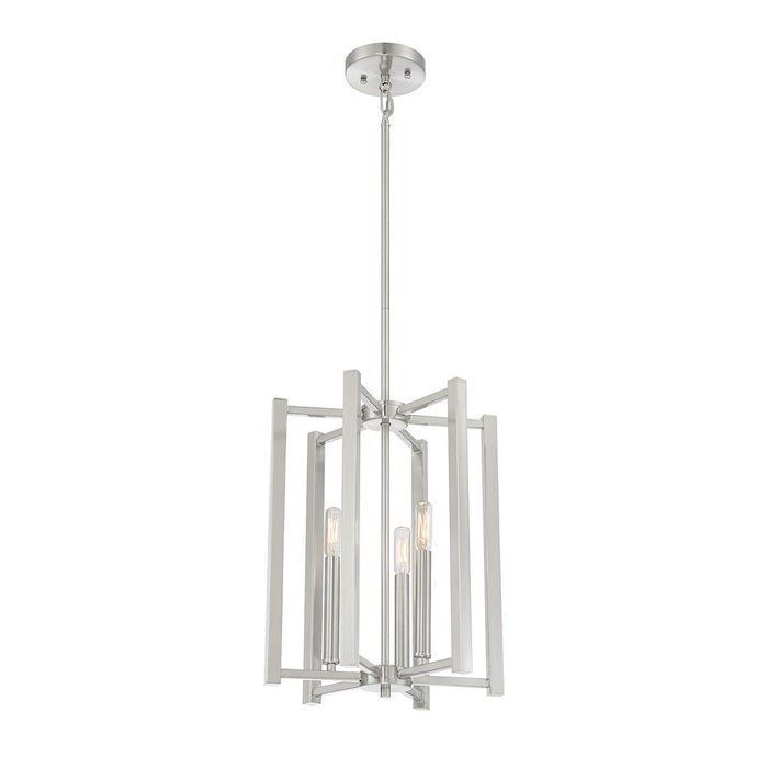 Savoy House Benson 3-Light Pendant, Satin Nickel