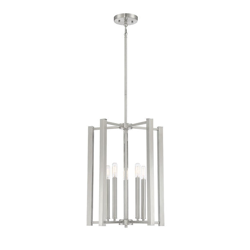 Savoy House Benson 5-Light Pendant, Satin Nickel