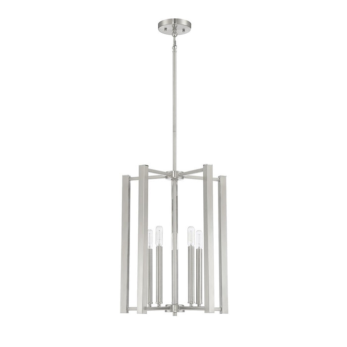 Savoy House Benson 5-Light Pendant, Satin Nickel