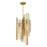 Savoy Essentials Hillbourne 3 Light Pendant, Warm Brass
