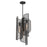 Savoy Essentials Hillbourne 3 Light Pendant, Matte Black