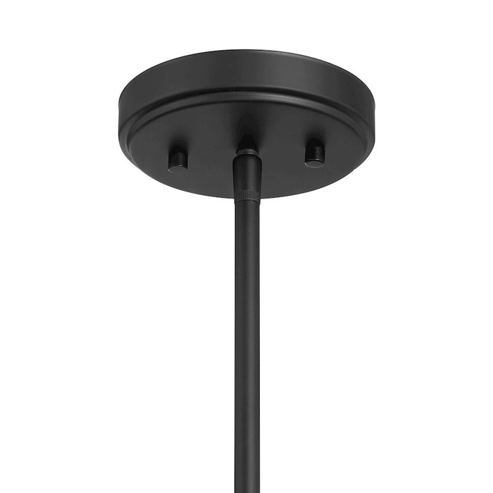 Savoy Essentials Hillbourne 3 Light Pendant, Matte Black