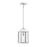 Savoy House Champlin 1Lt Pendant, White/ Nickel