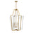 Savoy House Farell 4-Light Pendant, Warm Brass - 3-9950-4-322