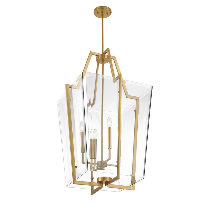 Savoy House Farell 4-Light Pendant, Warm Brass