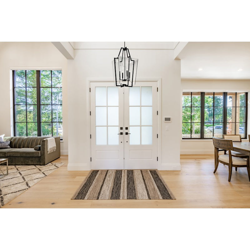 Savoy House Farell 4-Light Pendant, Matte Black