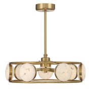 Savoy House Castra Lt Ceiling Fan, Fan D'Lier, Warm Brass - 30-FD-435-322