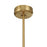 Savoy House Castra Lt Ceiling Fan, Fan D'Lier, Warm Brass