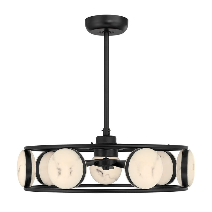 Savoy House Castra Lt Ceiling Fan, Fan D'Lier, Matte Black - 30-FD-435-89