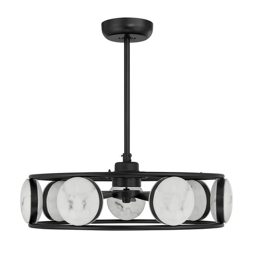 Savoy House Castra Lt Ceiling Fan, Fan D'Lier, Matte Black