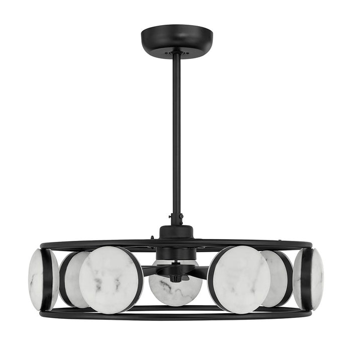 Savoy House Castra Lt Ceiling Fan, Fan D'Lier, Matte Black