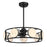 Savoy House Castra Lt Ceiling Fan, Fan D'Lier, Matte Black