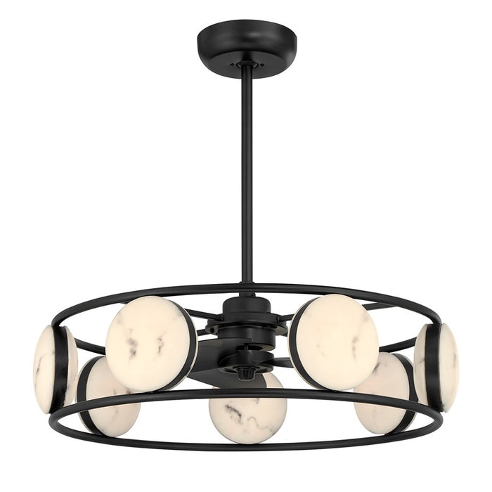Savoy House Castra Lt Ceiling Fan, Fan D'Lier, Matte Black