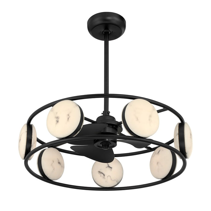 Savoy House Castra Lt Ceiling Fan, Fan D'Lier, Matte Black