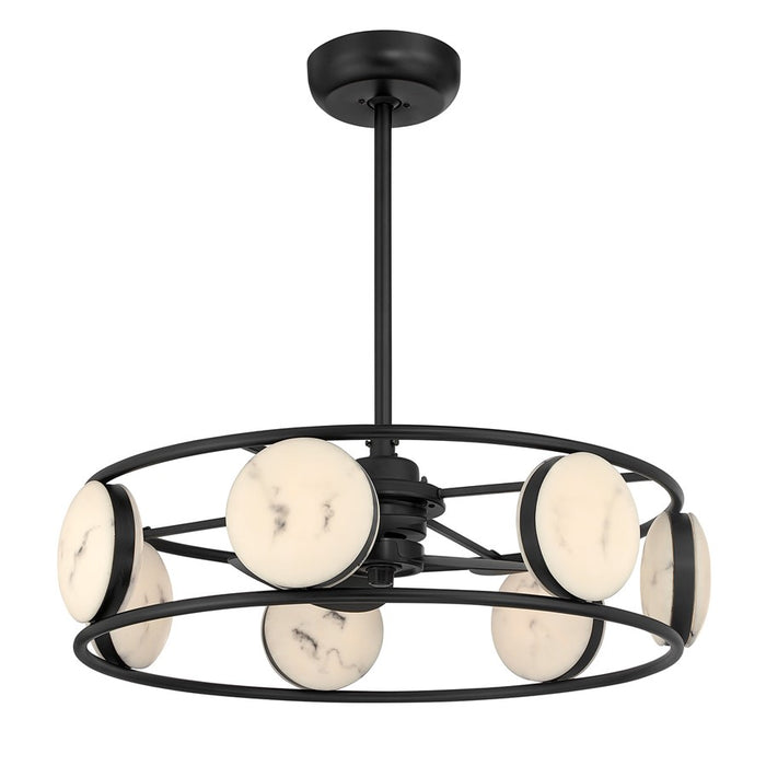Savoy House Castra Lt Ceiling Fan, Fan D'Lier, Matte Black