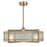 Savoy House Canterbury 4Lt Ceiling Fan, Fan D'Lier, Noble Brass - 30-FD-495-127