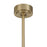 Savoy House Canterbury 4Lt Ceiling Fan, Fan D'Lier, Noble Brass