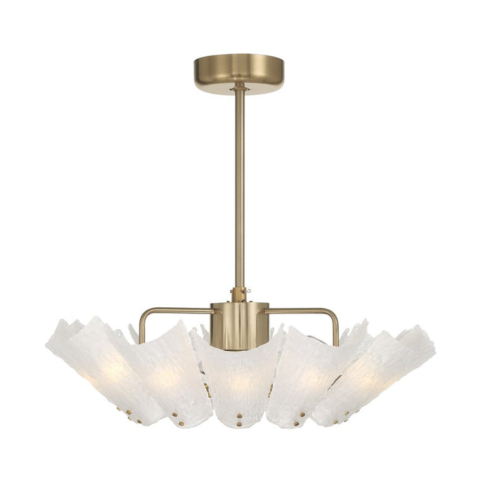 Savoy House Celina 12 Lt Ceiling Fan, Fan D'Lier, Noble Brass - 32-FD-465-127