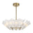 Savoy House Celina 12 Lt Ceiling Fan, Fan D'Lier, Noble Brass