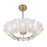 Savoy House Celina 12 Lt Ceiling Fan, Fan D'Lier, Noble Brass