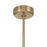 Savoy House Celina 12 Lt Ceiling Fan, Fan D'Lier, Noble Brass