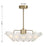 Savoy House Celina 12 Lt Ceiling Fan, Fan D'Lier, Noble Brass