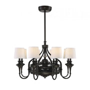Savoy House Brisa 8-Light Fan D'Lier, English Bronze - 35-328-FD-13
