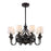 Savoy House Brisa 8-Light Fan D'Lier, English Bronze