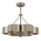 Savoy House Stockholm 6-Light Fan D'Lier, Silver Patina - 39-FD-125-53