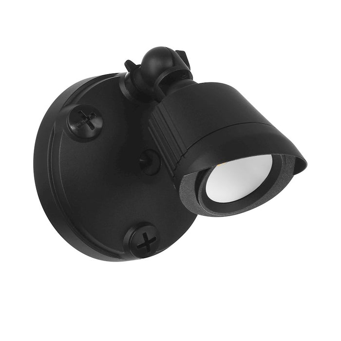 Essentials 1 Light Outdoor Flood, Black