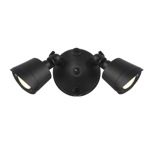 Essentials 2 Light LED Double Flood Light, Black - 4-FLOOD-A2-3000K-BK