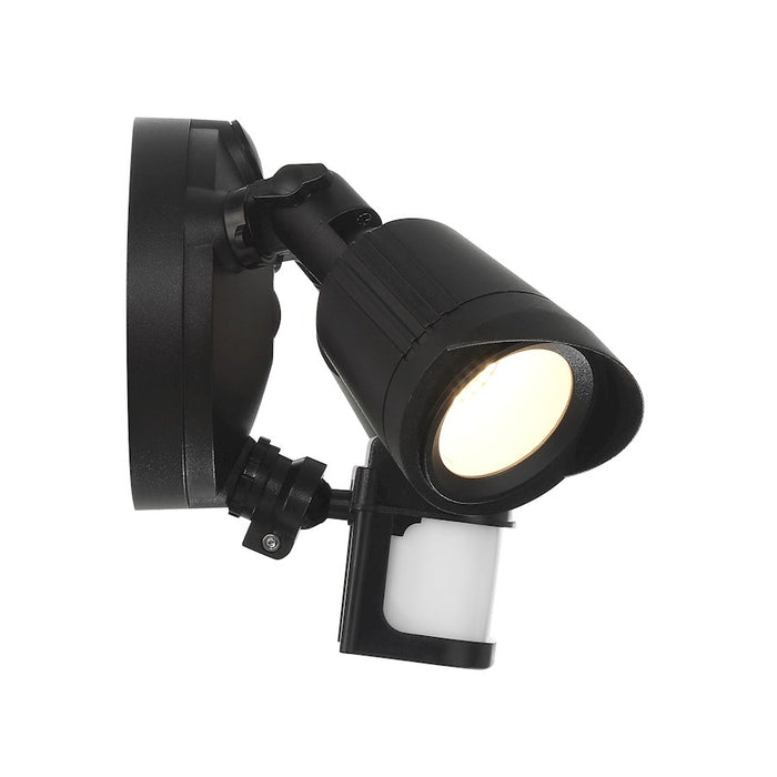 Essentials 2Lt LED Motion Sensor Double Flood Light, Black