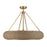 Savoy House Gaia 4 Lt Ceiling Fan, Fan D'Lier, Warm Brass