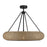 Savoy House Gaia 6 Lt Ceiling Fan, Fan D'Lier, Matte Black - 40-FD-8302-89