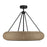 Savoy House Gaia 6 Lt Ceiling Fan, Fan D'Lier, Matte Black