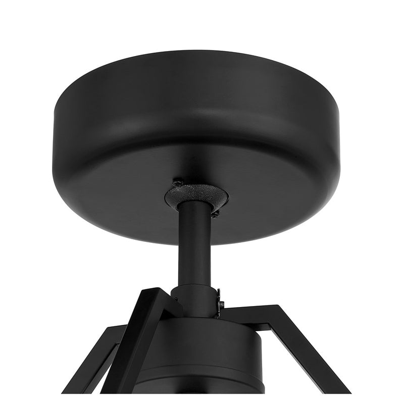 Savoy House Gaia 6 Lt Ceiling Fan, Fan D'Lier, Matte Black
